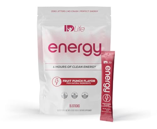 Version 1.0.0 IDLife Energy polvo bebida energética Fruit Punch 15 sobres