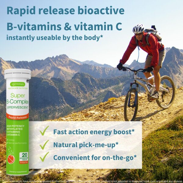 Frasco de efervescentes sabor naranja