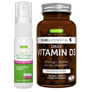 Version 1.0.0 Igennus D3 y B12 bundle frasco y tabletas