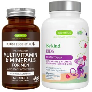 Frasco Igennus Multivitamínicos para Hombres