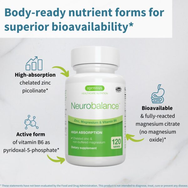 Tabletas blancas Igennus Neurobalance