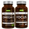 Frente del pack Igennus Omega-3 y D3 Focus Brain Booster