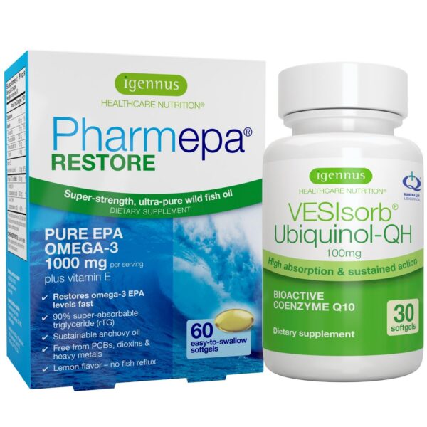 Pharmepa Restore EPA y CoQ10 etiqueta