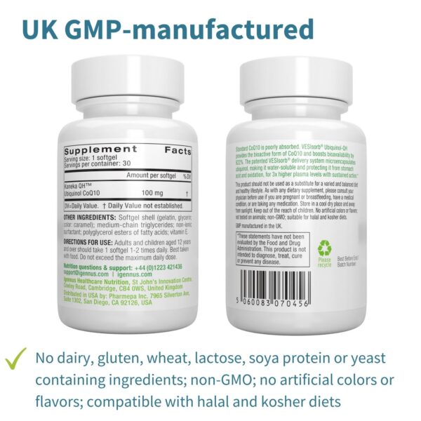 Frasco de Pharmepa Restore EPA CoQ10