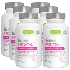 Frente del envase Igennus prenatal metilado