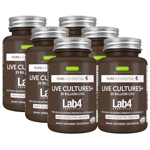 Version 1.0.0 Igennus probióticos prebióticos 25 mil millones CFU envase