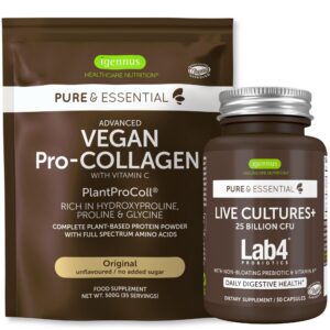 Frente del envase Igennus Pure & Essential Vegano Bundle