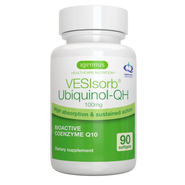 Envase Igennus Ubiquinol VesIsorb 100 mg