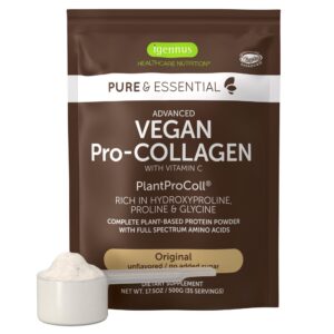 Version 1.0.0 Frente del envase Igennus Vegan Collagen Peptide Powder