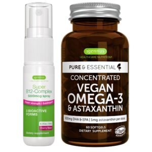 Version 1.0.0 Igennus Omega-3 de algas y B12 bundle