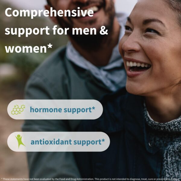 Caja y botella Igennus con información