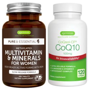 Igennus multivitamínico para mujeres etiqueta