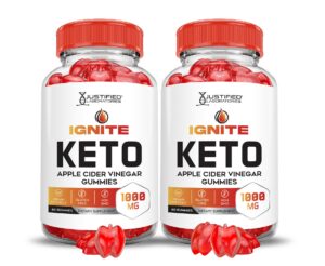 Version 1.0.0 Ignite Keto ACV gomitas paquete de 2