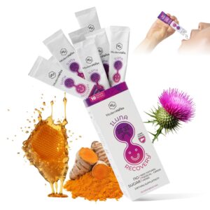 ILUNA suplemento recuperación resaca natural cardo mariano 10 piezas