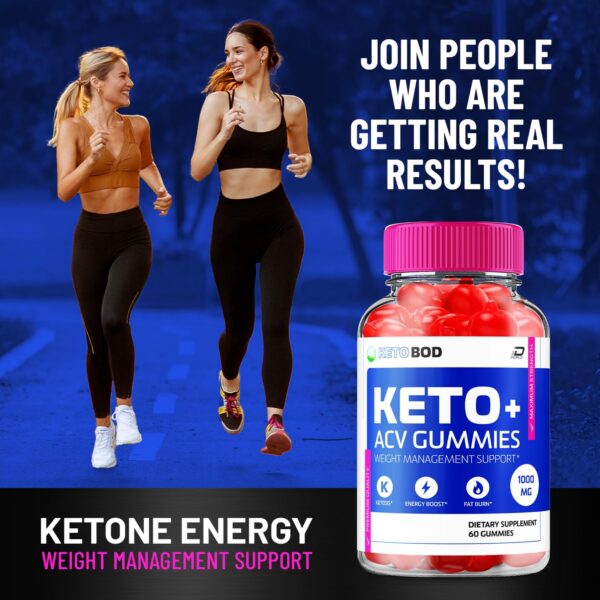 Imagen frontal gomitas Indelo KetoBod suplementarias para peso