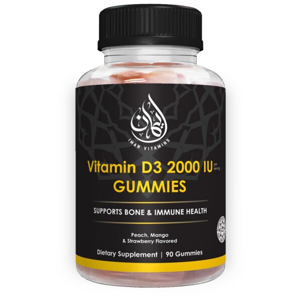 Gomitas D3 Halal de Iman Vitamins
