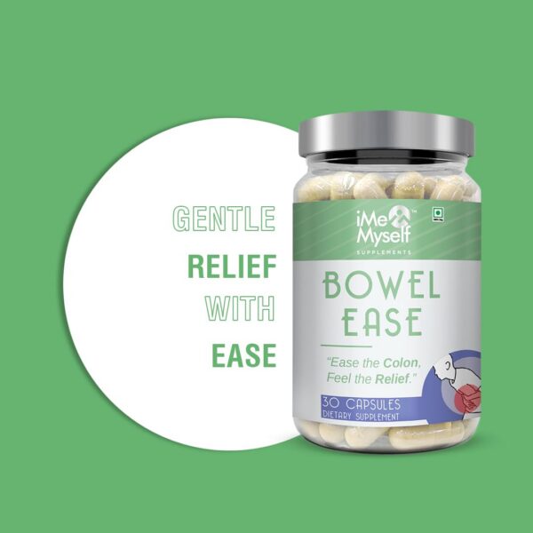 Etiqueta lateral de Bowel Ease