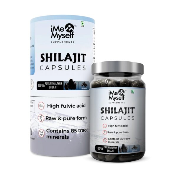 Botella iMeMyself Shilajit frontal