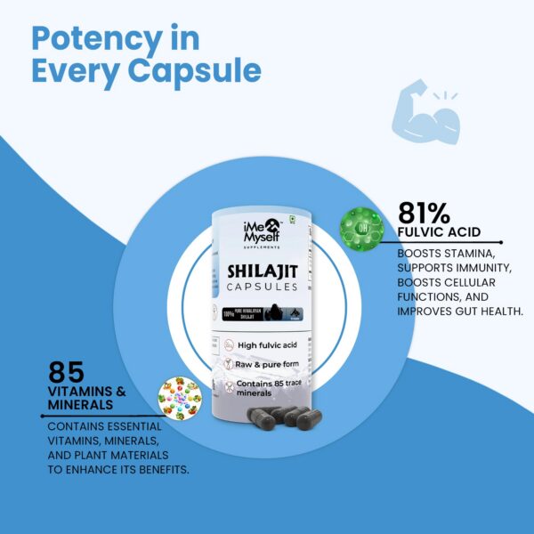 Etiqueta iMeMyself Shilajit detalle