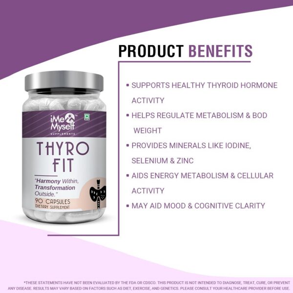 Cápsulas ThyroFit apiladas