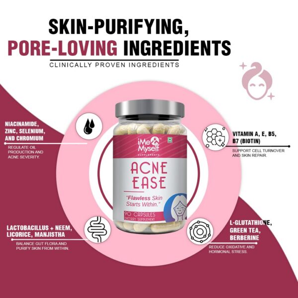 Etiqueta lateral de iMeMyself Clear Skin Support