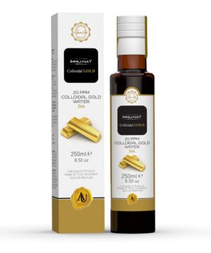 Frasco de oro coloidal Immu-nat 24K 20PPM