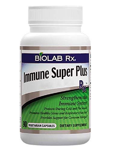Suplemento Immune Super Plus Rx botella frente con etiqueta y texto inmunidad