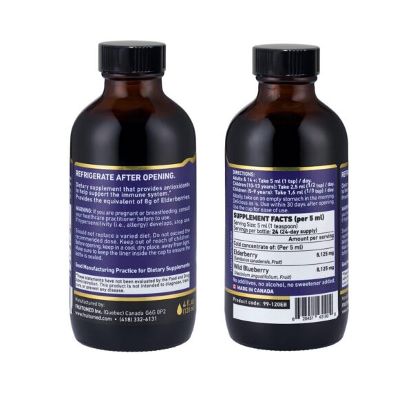 Immunia jarabe de saúco y arándano silvestre dosificación de 5 ml