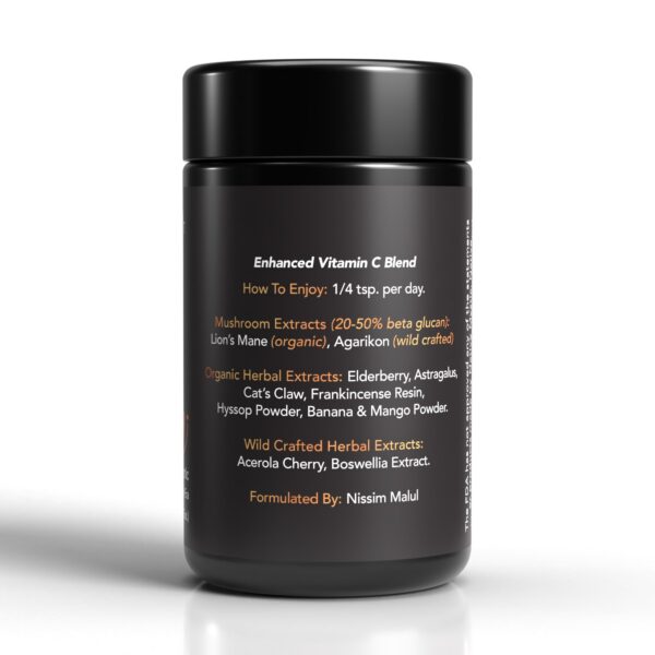 Version 1.0.0 Immunity Herbals The Sacred C etiqueta de producto