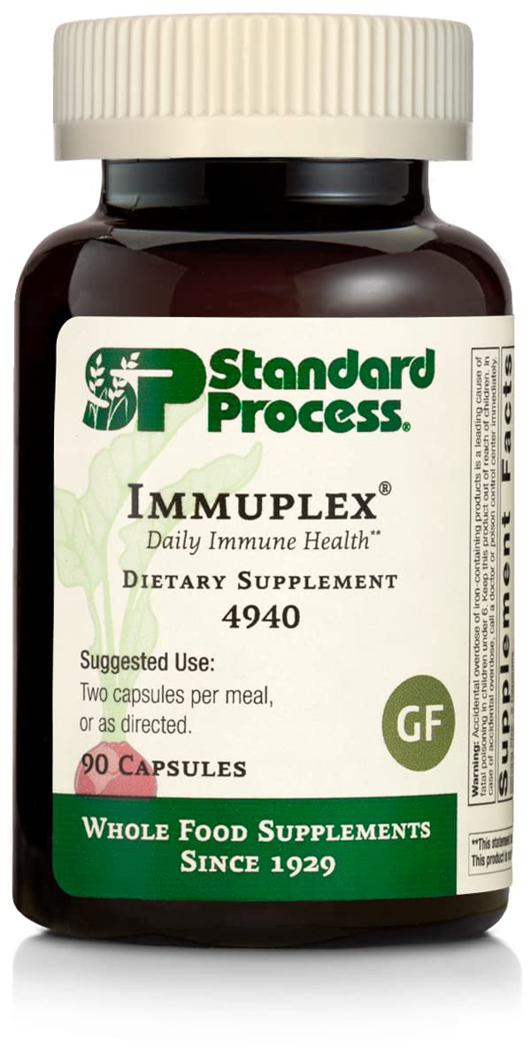 Version 1.0.0 Immuplex Standard Process suplemento para sistema inmune 90 capsulas