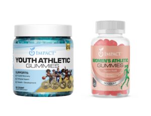 Frente de gominolas IMPACT para mujeres y jóvenes