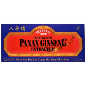 Imperial Elixir Extracto Ginseng Panax Rojo 10 viales