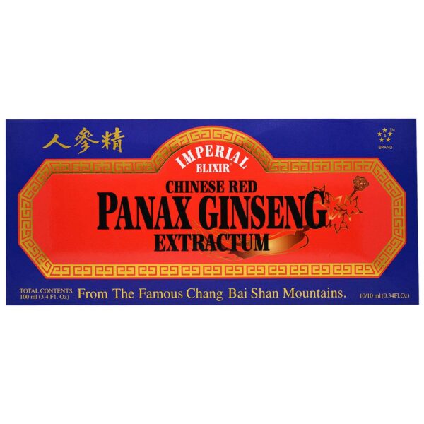 Imperial Elixir Extracto Ginseng Panax Rojo 10 viales