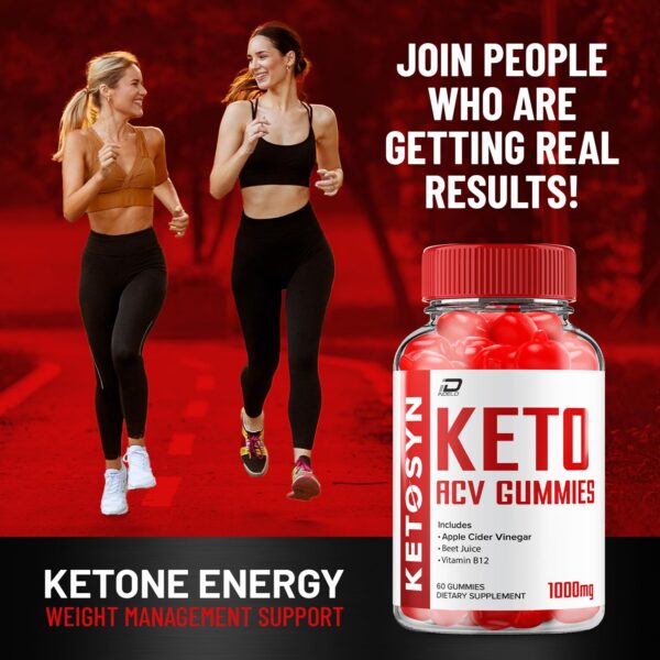 Frasco gomitas Ketosyn para apoyo saludable