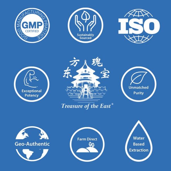 Version 1.0.0 Extracto herbal Tesoro del Este con concentración 5 a 1