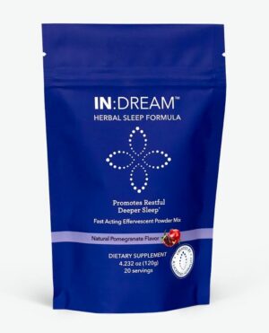 Bolsita de IN:DREAM mezcla herbal efervescente para dormir