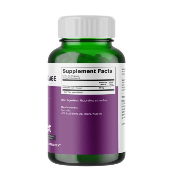 Etiqueta de Infinite Age semilla negra