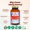 Envase trasero con información nutricional suplemento Infinity