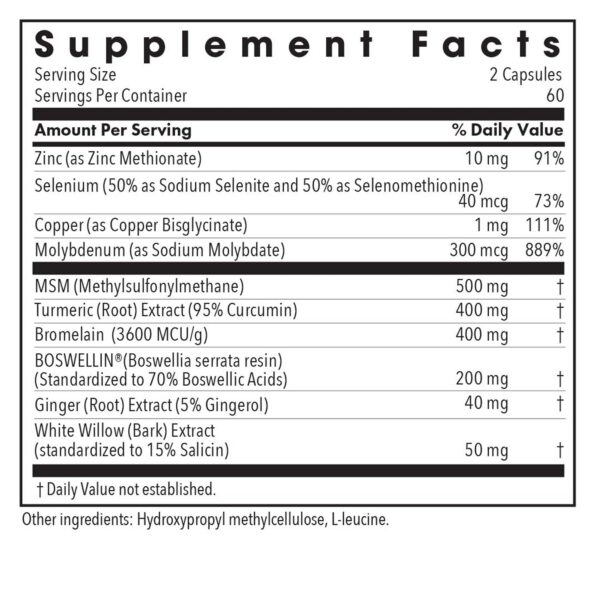 Etiqueta InflaMed articulaciones azul