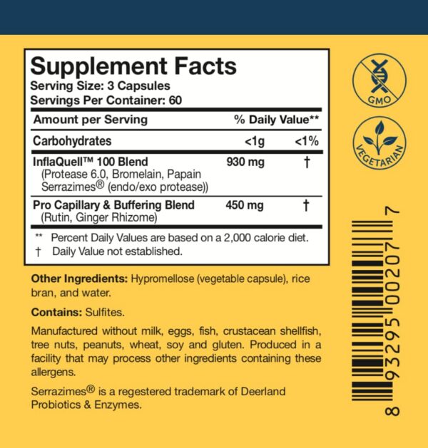 Version 1.0.0 Presentación de 180 cápsulas InflaQuell
