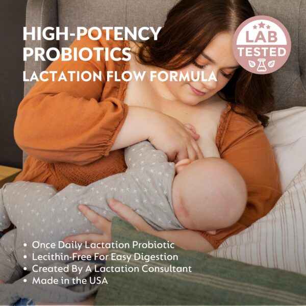 Información nutricional de Fórmula de Flujo de Lactancia Holistic Lactation