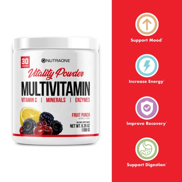 Información Nutricional NutraOne Vitality