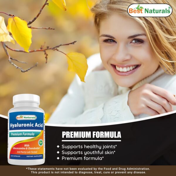 Acerca del suplemento ácido hialurónico Best Naturals