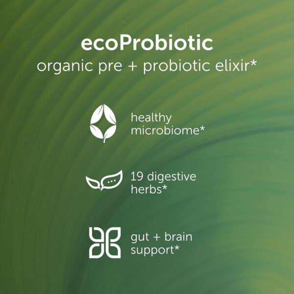 Información de fórmula líquida probiótico y prebiótico ecoProbiotic