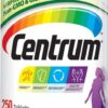 Información nutricional Centrum multivitamínico para mujeres