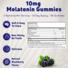 Información nutricional gomitas melatonina NUELATION