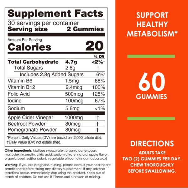 Frasco transparente con gomitas azuladas