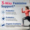 Información nutricional Innate Vitality probióticos para salud femenina