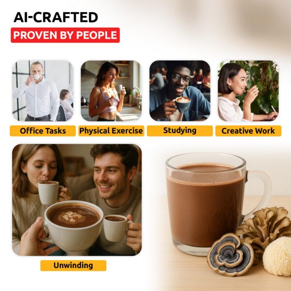 Información Nutricional de OldSoul Chocolate Caliente con Hongos