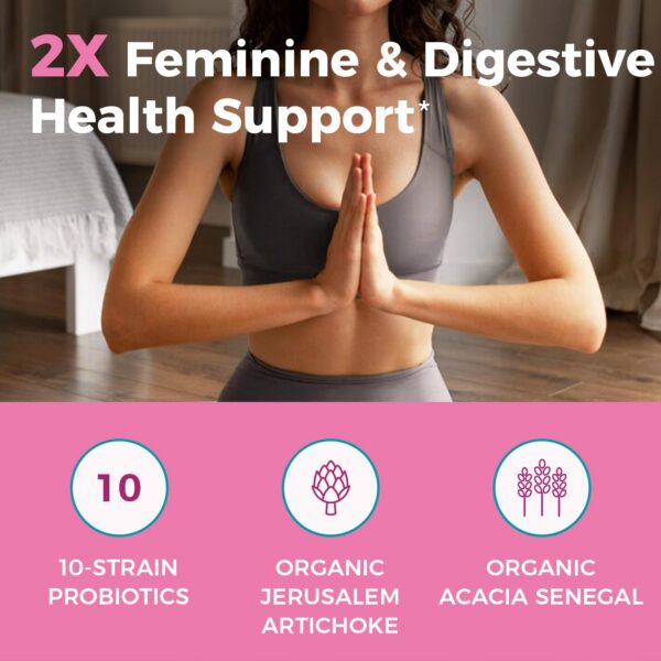 Version 1.0.0 Información nutricional probióticos NewRhythm para mujeres